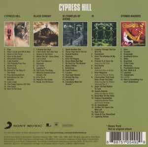 Image of Back Cover of 5xCD - VG+/VG+ - CYPRESS HILL, Original Album Classics (Columbia; 88875105492, Europe 2015, Box Set, Inner With Square Corners), ,  - 2336228E