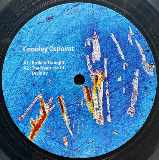 Image of Front Cover of 12" - /VG+ - CONOLEY OSPOVAT, So Thankful (Continental Drift Records; cdrift.019, US 2020), ,  - 1346032S