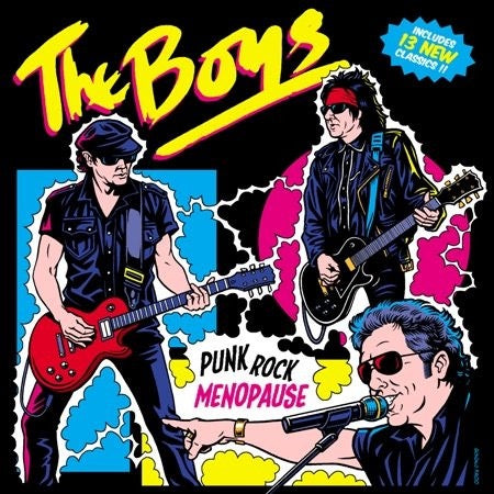 Image of Front Cover of CD - VG+/VG+ - THE BOYS, Punk Rock Menopause (Wolverine Records; WRR 204, Germany 2014, Jewel Case), ,  - 1316066C