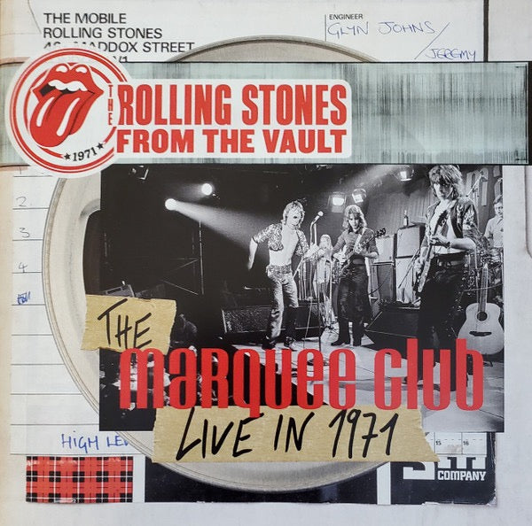 Image of Front Cover of 2xCD - VG+/VG+ - THE ROLLING STONES, The Marquee Club (Live In 1971) (Rolling Stones Records; EAGDV114, Europe 2019, Double CD Case), Nice copy showing minimal sign of use.,  - 1316075C
