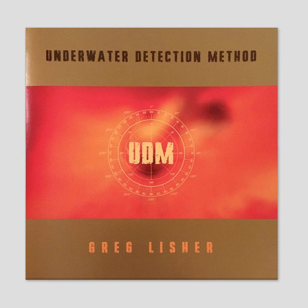 Image of Front Cover of LP - EX/EX - GREG LISHER, Underwater Detection Method (Independent Project Records; IP086, US 2024, Inside Loading Gatefold Sleeve, Insert, With OBI. Camper Van Beethoven), Promo sticker on rear sleeve.,  - 1316101C