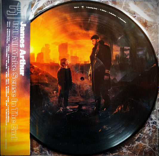 Image of Front Cover of 2xLP - VG+/EX - JAMES ARTHUR, It'll All Make Sense In The End (Columbia; 19439874051, Europe 2021, Clear Plastic Gatefold Sleeve, Insert, Picture Discs), SEALED,  - 1346029S