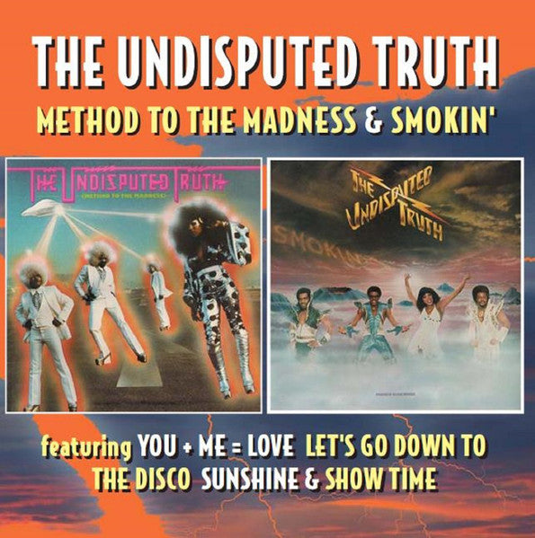 Image of Front Cover of 2xCDs - EX/EX - THE UNDISPUTED TRUTH, Method To The Madness & Smokin' (Robinsongs; WROBIN2CDD, UK 2015), ,  - 1936011E