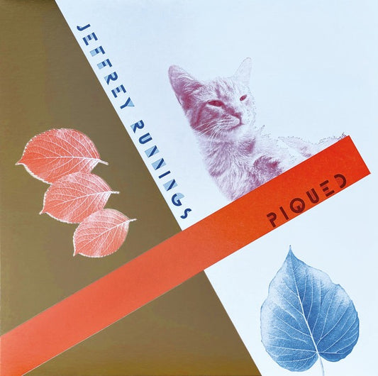 Image of Front Cover of LP - VG+/VG+ - JEFFREY RUNNINGS, Piqued (Independent Project Records; IP092, US 2025, Inside Loading Gatefold Sleeve, Booklet, Art Cards, With 12" & OBI. For Against), Promo sticker on rear sleeve.,  - 1316103C