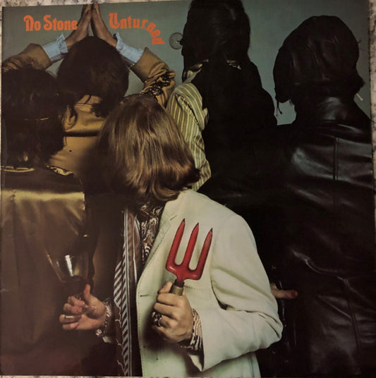 Image of Front Cover of LP - VG/G+ - THE ROLLING STONES, No Stone Unturned (Decca Boxed Blue Labels; SKL.5173, UK 1973, Robert Stace Laminated Front Sleeve, Company Inner, Stereo, P-2W Runouts, 1963 Credit Precedes The Asterisks On Side One Label), Strong G+, Long light hairlines and light mottling, Strong VG sleeve, Light scratchy marks to laminate only,  - 1316125C