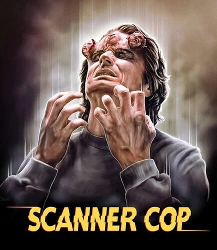 Image of Front Cover of 2xBlu-Ray - VG+/VG+ - PIERRE DAVID, DANIEL QUINN, Scanner Cop (Vinegar Syndrome ; , US 2022, 4K UHD + Blu ray All Regions), ,  - 1336055E