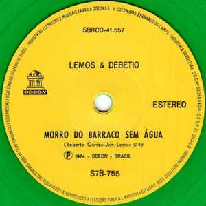 Image of Label Cover of 7" - EX/EX - LEMOS E DEB TIO, Morro Do Barraco Sem  gua / Retrato da Vida (Mr Bongo; MRB7181G, UK 2021), ,  - 1326101E