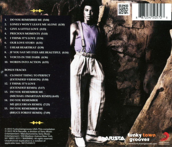 Image of Back Cover of CD - EX/EX - JERMAINE  JACKSON, Precious Moments (Funkytowngrooves; FTG 317, US 2012 Reissue, Jewel Case, Remastered, Expanded Edition), Opened Instore, Unplayed,  - 2236017E