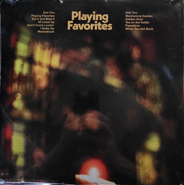 Image of Back Cover of LP - EX/VG+ - SHEER MAG, Playing Favorites (Third Man Records; TMR-931, US 2024, Insert), Still In Opened Shrinkwrap With Hype Sticker,  - 1316119C