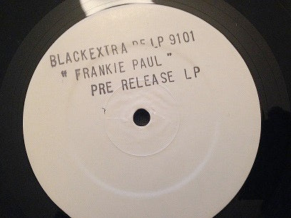 Image of Label Cover of LP - VG+/VG+ - FRANKIE PAUL, How You've Changed (Black Extra; BELP 001, UK 1991, Stamped White Label, Stickered Plain Sleeve), ,  - 1316207C