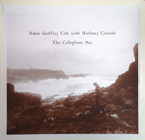 Image of Front Cover of LP - VG+/VG+ - ADAM GEOFFREY COLE WITH ANTHONY CORNISH, The Cellophane Sea / Drinking With The Flies (Future Grave; FG 21, UK 2023, Pasted Print On Plain Sleeve, Crystal Clear Lathe Cut Vinyl, With CD, Ltd to 93, Numbered), No. 4. ,  - 1346052S