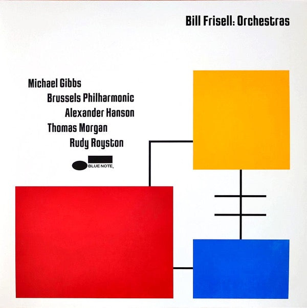Image of Front Cover of 2xLP - NEW/NEW - BILL FRISELL, Orchestras (Blue Note; 00602458837407, USA & Europe 2024), ,  - 1236164E
