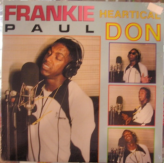 Image of Front Cover of 12" - VG+/VG+ - FRANKIE PAUL, Heartical Don (Super Power; SPL 104, US 1990), Light mottling.,  - 1316210C