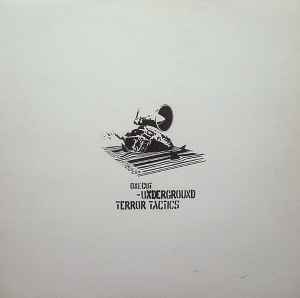 Image of Front Cover of 12" - G+/VG+ - ONE CUT, Underground Terror Tactics EP (Hombr ; MEX 016, UK 2000, Cardboard sleeve), Light marks on disc. Light wear to sleeve - Light ringwear, small tear on bottom, small burn mark on spine. Light stain on sleeve - Banksy image itself in great condition., A1 - Serial OneA2 - Serial TwoA3 - Flesh EatersA4 - Underground Terror TacticsRap [Featuring]   RetnaB1 - Innercity FrequencyB2 - Instrumental FrequencyB3 - Beat Crisis At 5 High (W.O.B.)B4 - Underground Ter