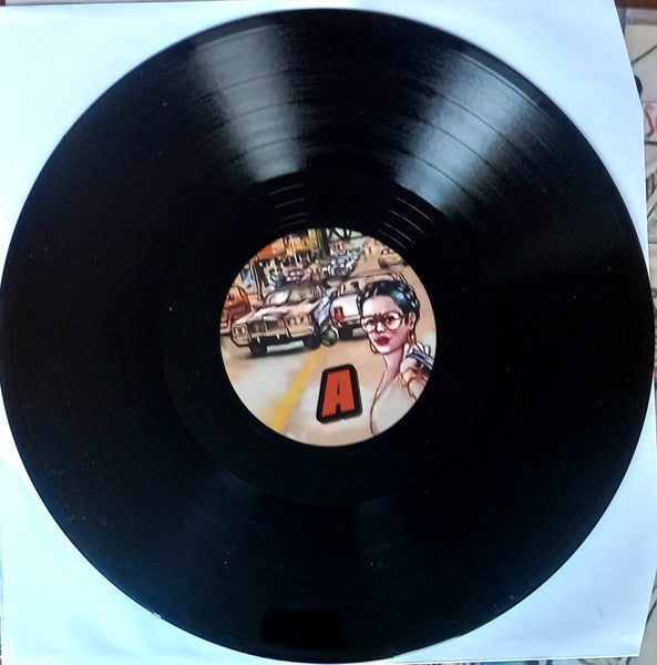 Image of Label Cover of 12" - EX/EX - MAYLAY SPARKS CO-STARRING CHUKK RUKKUZ, Hood Thrill Hunters (Hip-Hop Enterprise; HHE004, Belgium 2018), ,  - 1346117S
