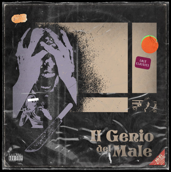 Image of Front Cover of LP - EX/EX - SLIM ONE, Il Genio Del Male (Frank's Vinyl Records; FVR-016, Italy 2020), ,  - 1346118S