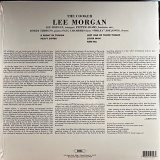 Image of Back Cover of LP - NEW/NEW - LEE MORGAN, The Cooker (DOL; DOL1246H, Worldwide 2025 Reissue, Gatefold, Stereo, 180g), ,  - 2156037S