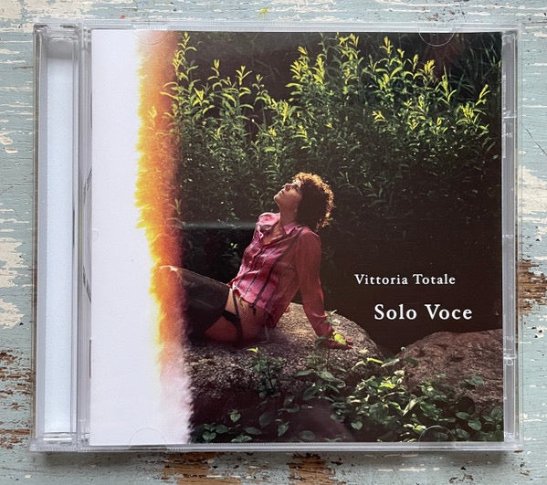 Image of Front Cover of CD - M/M - VITTORIA TOTALE, Solo Voce (Recital; R109, US 2024, Jewel Case, Limited Edition of 200), SEALED,  - 1336088E