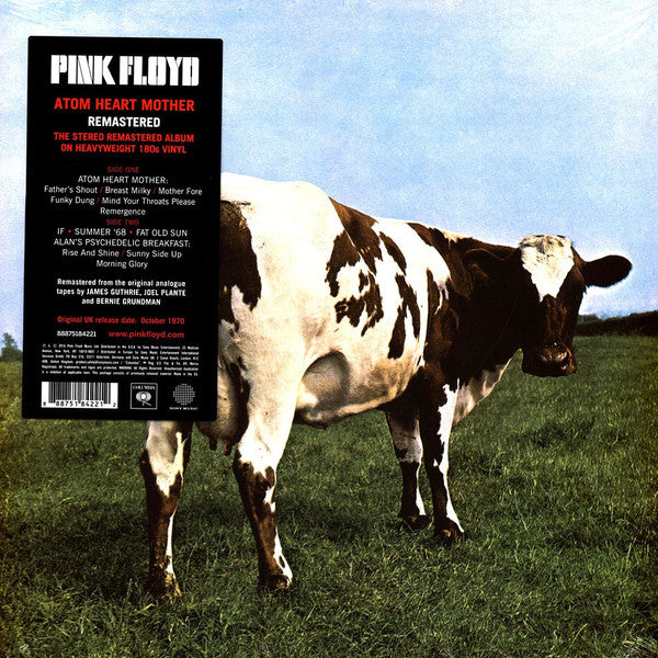 Image of Front Cover of LP - NEW/NEW - PINK FLOYD, Atom Heart Mother (Columbia; 88875184221, Worldwide 2025 Reissue, Gatefold, 180 Gram Vinyl), ,  - 1336156E