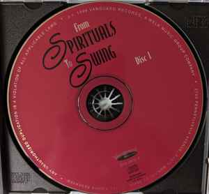 Image of Label Cover of 3xCD - VG+/VG+ - VARIOUS, From Spirituals To Swing - The Legendary 1938 & 1939 Carnegie Hall Concerts Produced By John Hammond (Vanguard; 169/71-2, Europe 1999, Box Set, Booklet), ,  - 1336128E