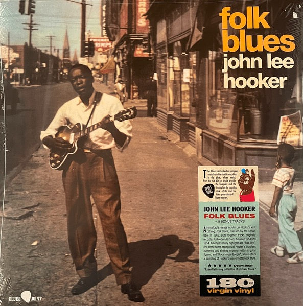 Image of Front Cover of LP - NEW/NEW - JOHN LEE HOOKER, Folk Blues (Blues Joint; 8003BJ, Europe 2023 Reissue, 180 Gram Vinyl), ,  - 2416351C
