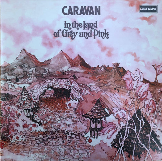 Image of Front Cover of 2xLP - NEW/NEW - CARAVAN, In The Land Of Grey And Pink (Decca; 00602448775696, UK & Europe 2023 Reissue, Gatefold, Remastered, Stereo, Pink / Grey Marble, Expanded Edition), ,  - 1356122S