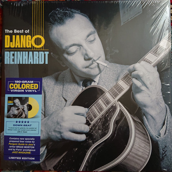 Image of Front Cover of LP - NEW/NEW - DJANGO REINHARDT, The Best Of Django Reinhardt (20th Century Masterworks; 350209, Europe 2020 Reissue, Inner, 180 Gram Yellow Vinyl), ,  - 1336202E
