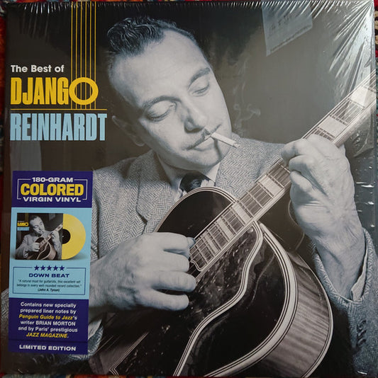 Image of Front Cover of LP - NEW/NEW - DJANGO REINHARDT, The Best Of Django Reinhardt (20th Century Masterworks; 350209, Europe 2020 Reissue, Inner, 180 Gram Yellow Vinyl), ,  - 1336202E