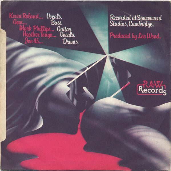 Image of Back Cover of 7" - G+/VG - KILLJOYS, Johnny Won't Get to Heaven / Naive (Raw (White Labels); RAW3, UK 1970s Reissue, Picture Sleeve, Kevin Rowland Pre Dexys), Damage To Sleeve Opening, Split Spine,  - 1226435E
