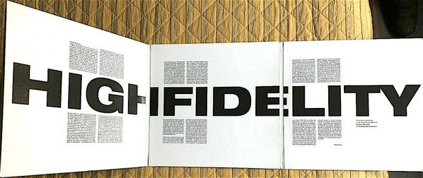 Image of Back Cover of 2xLP - EX/EX - JOHN CAGE / TERRY FOX, HighFidelity (Edition RZ; Ed. RZ 9006 / 9007, Germany 2008, Triple Gatefold, Booklet), ,  - 1326040E