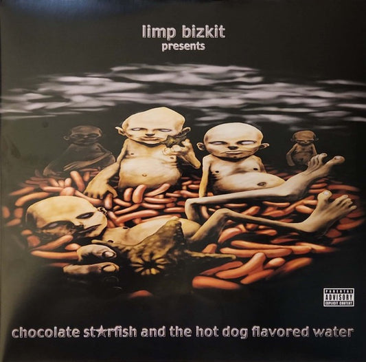 Image of Front Cover of 2xLP - NEW/NEW - LIMP BIZKIT, Chocolate Starfish And The Hot Dog Flavored Water (Interscope Records; B0038270-01, US 2023 Reissue, Gatefold, Insert, Grey & Brown Vinyl), ,  - 2436115E