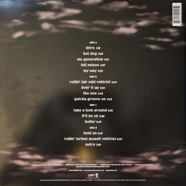 Image of Back Cover of LP - NEW/NEW - LIMP BIZKIT, Chocolate Starfish And The Hot Dog Flavored Water (Interscope Records; B0038270-01, US 2023 Reissue, Gatefold, Insert, Grey & Brown Vinyl), ,  - 1316340C