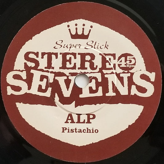 Image of Front Cover of 7" - /VG+ - ALP / BOCA 45, Pistachio / 333 'Til Infinity (Super Slick Stereo Sound; SSS7 01, UK 2001), Light marks. WOL.,  - 1326184E