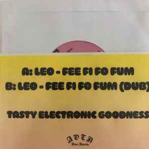 Image of Back Cover of 7" - EX/EX - LEO, Fee Fi Fo Fum (Athens Of The North; ATH134, UK 2025, Cardboard sleev inside stickered PVC outer), ,  - 1326188E