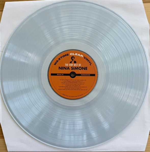 Image of Label Cover of LP - NEW/NEW - NINA SIMONE, The Very Best of Nina Simone (Waxtime Clear Vinyl; 526009, Europe 2025 Reissue, Clear Vinyl), ,  - 3516600C