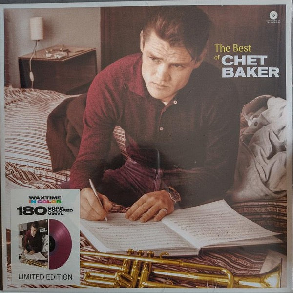 Image of Front Cover of LP - NEW/NEW - CHET BAKER, The Best Of Chet Baker (WaxTime In Color; 950715, Europe 2022, Compilation, Purple Vinyl), ,  - 2436186E