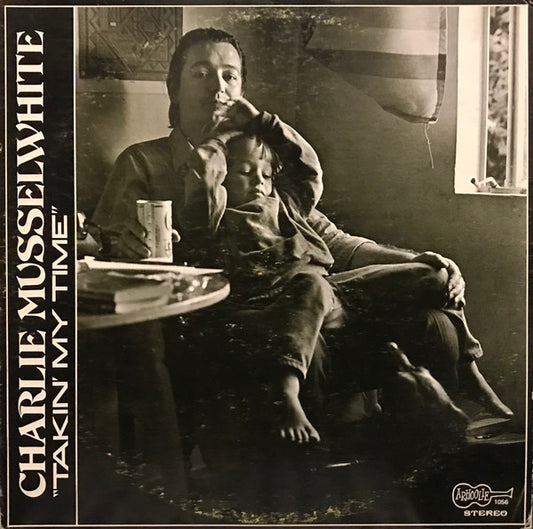 Image of Front Cover of LP - VG/VG - CHARLIE MUSSELWHITE, Takin' My Time (Arhoolie Records; 1056, US 1971), Sleeve very slightly bent; some mottling / light staining on reverse; wear and small splits at edges / corners,  - 1316318C
