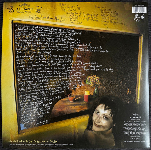 Image of Back Cover of LP - NEW/NEW - CARDIACS, On Land And In The Sea (The Alphabet Business Concern; ALPH LP 012, UK 2025 Reissue, Gatefold, Booklet), ,  - 1316785C