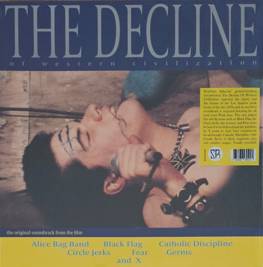 Image of Front Cover of LP - NEW/NEW - VARIOUS, The Decline Of Western Civilization (Survival Research; SVVRCH065, Australia 2022 Reissue, Insert, Unofficial Release), ,  - 1316364C