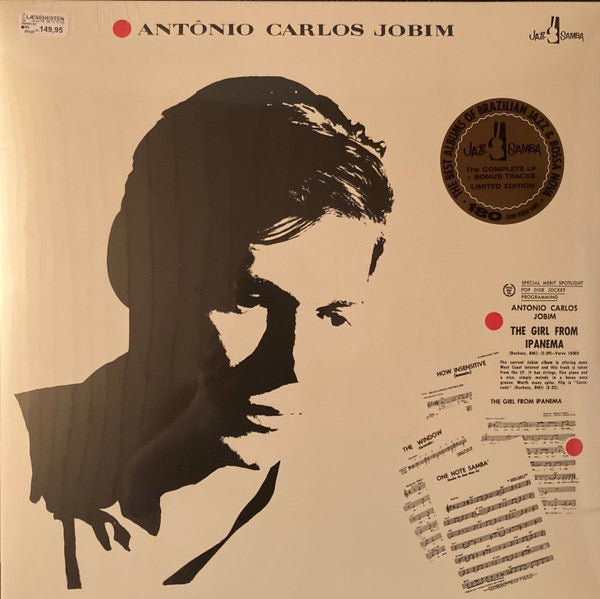 Image of Front Cover of LP - NEW/NEW - ANTONIO CARLOS JOBIM, The Girl From Ipanema (Jazz Samba Records; 709104, Europe 2024 Reissue, Stereo), ,  - 3536178E