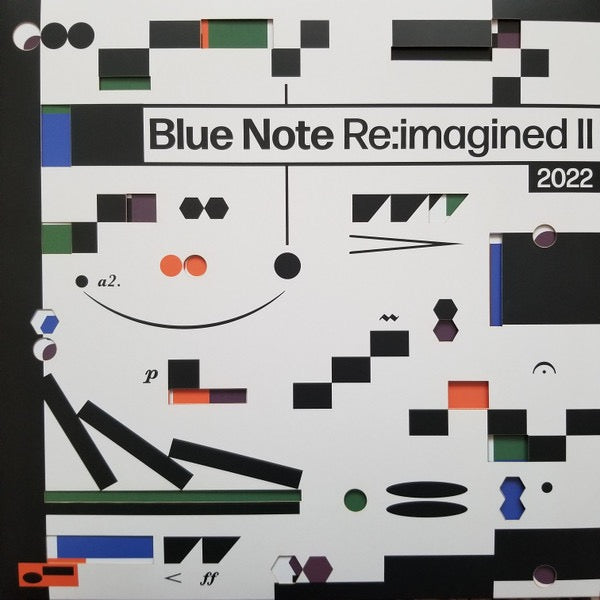 Image of Front Cover of 2xLP - NEW/NEW - VARIOUS, Blue Note Re:imagined II (Blue Note; 4538242, UK 2022, Die Cut Gatefold Sleeve, 2 Inners, Blue Vinyl), ,  - 3536192E
