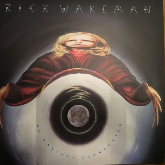 Image of Front Cover of LP - VG+/VG+ - RICK WAKEMAN AND THE ENGLISH ROCK ENSEMBLE, No Earthly Connection (A&M Records; 5369469, UK 2016 Reissue, Inner, 180 Gram Vinyl), ,  - 1326231E