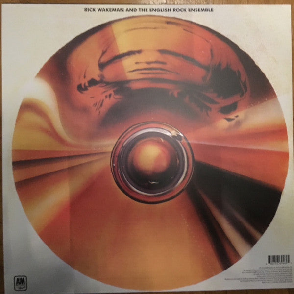 Image of Back Cover of LP - VG+/VG+ - RICK WAKEMAN AND THE ENGLISH ROCK ENSEMBLE, No Earthly Connection (A&M Records; 5369469, UK 2016 Reissue, Inner, 180 Gram Vinyl), ,  - 1326231E