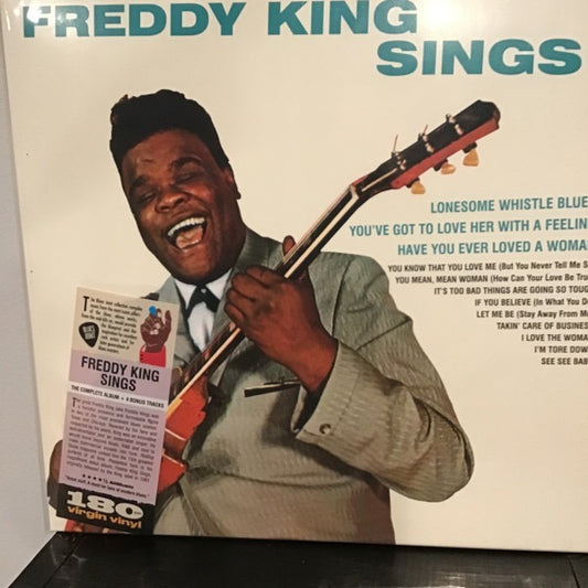Image of Front Cover of LP - NEW/NEW - FREDDIE KING, Freddy King Sings (The Blues Joint Collection; 8036, Europe 2025 Reissue, Insert), ,  - 1336195E