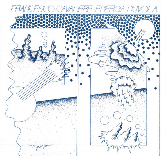 Image of Front Cover of 12" - EX/EX - FRANCESCO CAVALIERE, Energia Nuvola (Troglosound ; 036, Italy 2015, Silk Screened Sleeve, Insert, Smokey Clear Vinyl), Limited Edition No 77/123,  - 1326253E