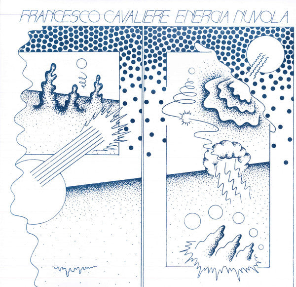 Image of Front Cover of 12" - EX/EX - FRANCESCO CAVALIERE, Energia Nuvola (Troglosound ; 036, Italy 2015, Silk Screened Sleeve, Insert, Smokey Clear Vinyl), Limited Edition No 77/123,  - 1326253E