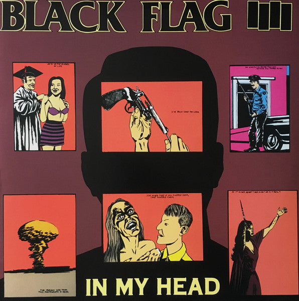 Image of Front Cover of LP - NEW/NEW - BLACK FLAG, In My Head (SST Records; SST 045, US 2000s Reissue), ,  - 1356235S