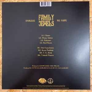 Image of Back Cover of LP - EX/EX - KNOWLEDGE THE PIRATE, Family Jewels (Tuff Kong Records; TKR134, Italy 2020), No; 153/250,  - 1326260E