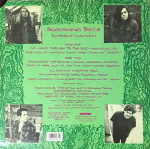 Image of Back Cover of LP - NEW/NEW - SCREAMING TREES, Invisible Lantern (SST Records; SST 188, US 2000s Reissue), ,  - 1316465C