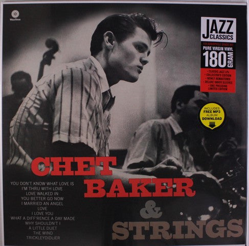 Image of Front Cover of LP - NEW/NEW - CHET BAKER, Chet Baker & Strings (WaxTime; 771944, Europe 2014 Reissue, 180g Vinyl), ,  - 2416411C